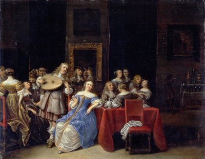 A Musical Party by Anthonie Palamedesz